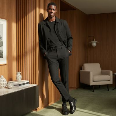 Standard Linen Raw Jacket Shirt
