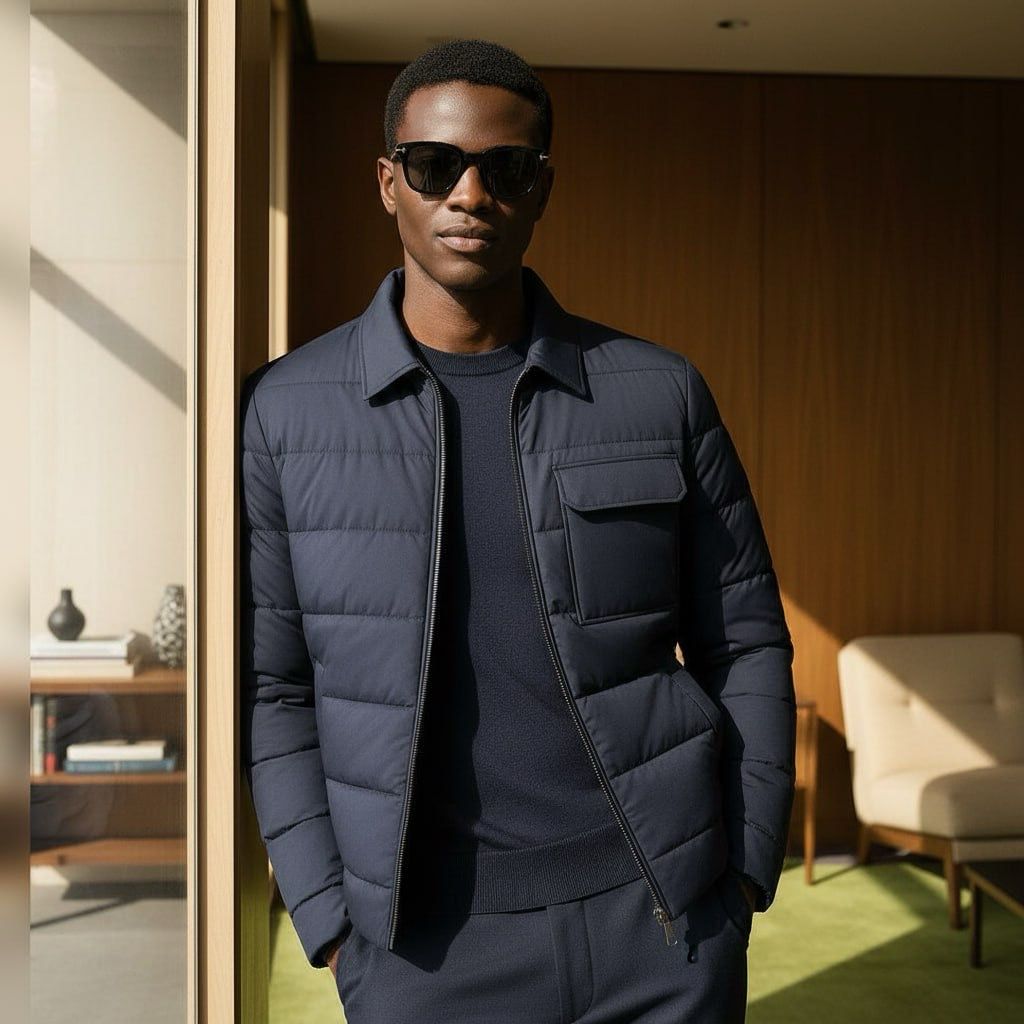 Standard Polyester French Puffer Jacket