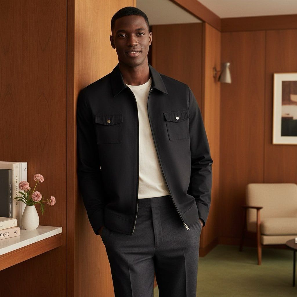 Standard Cotton Double Pocket B Jacket
