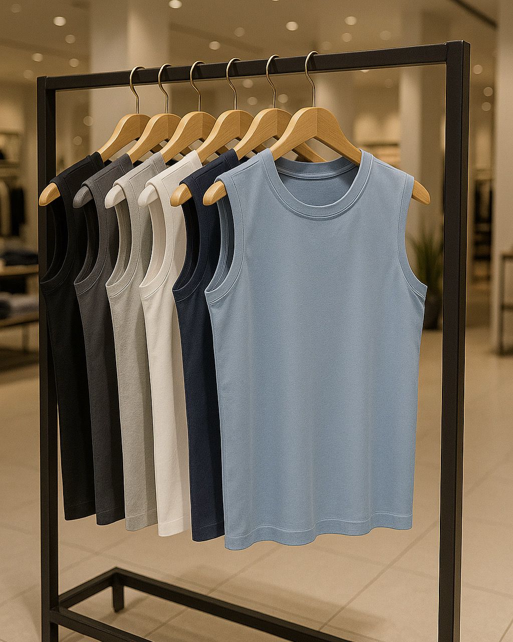 Standard Cotton Weekend Home Tank Tops