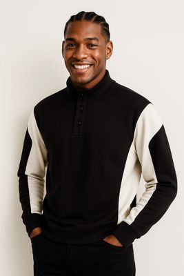 Standard Cotton Racer Sweatshirt