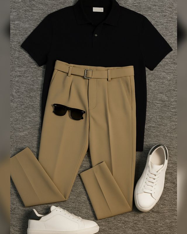 Standard Cotton R-T Polo And Pants