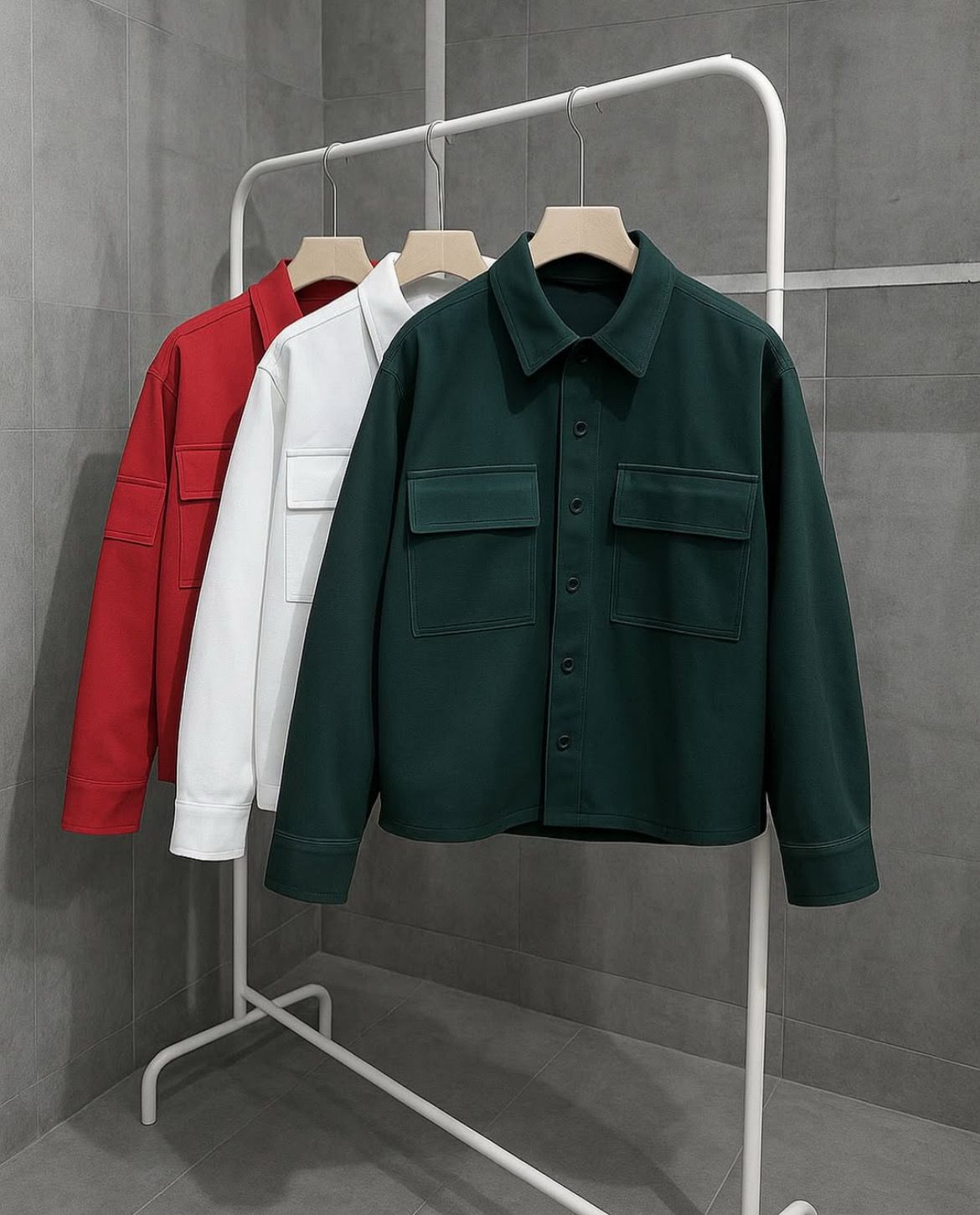 Standard Cotton Pocket Cotton Shirt