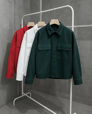 Standard Cotton Pocket Cotton Shirt