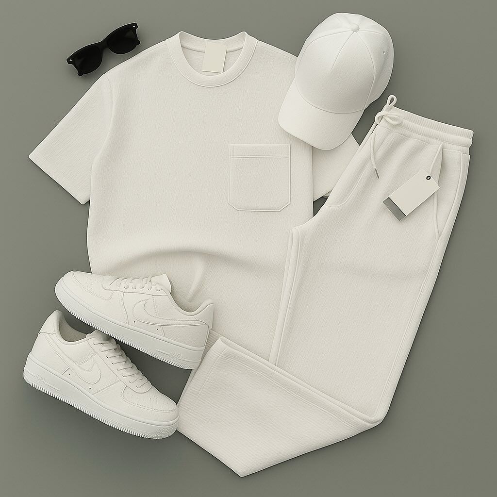 Standard Cotton Raw Fury Tee Co-ords