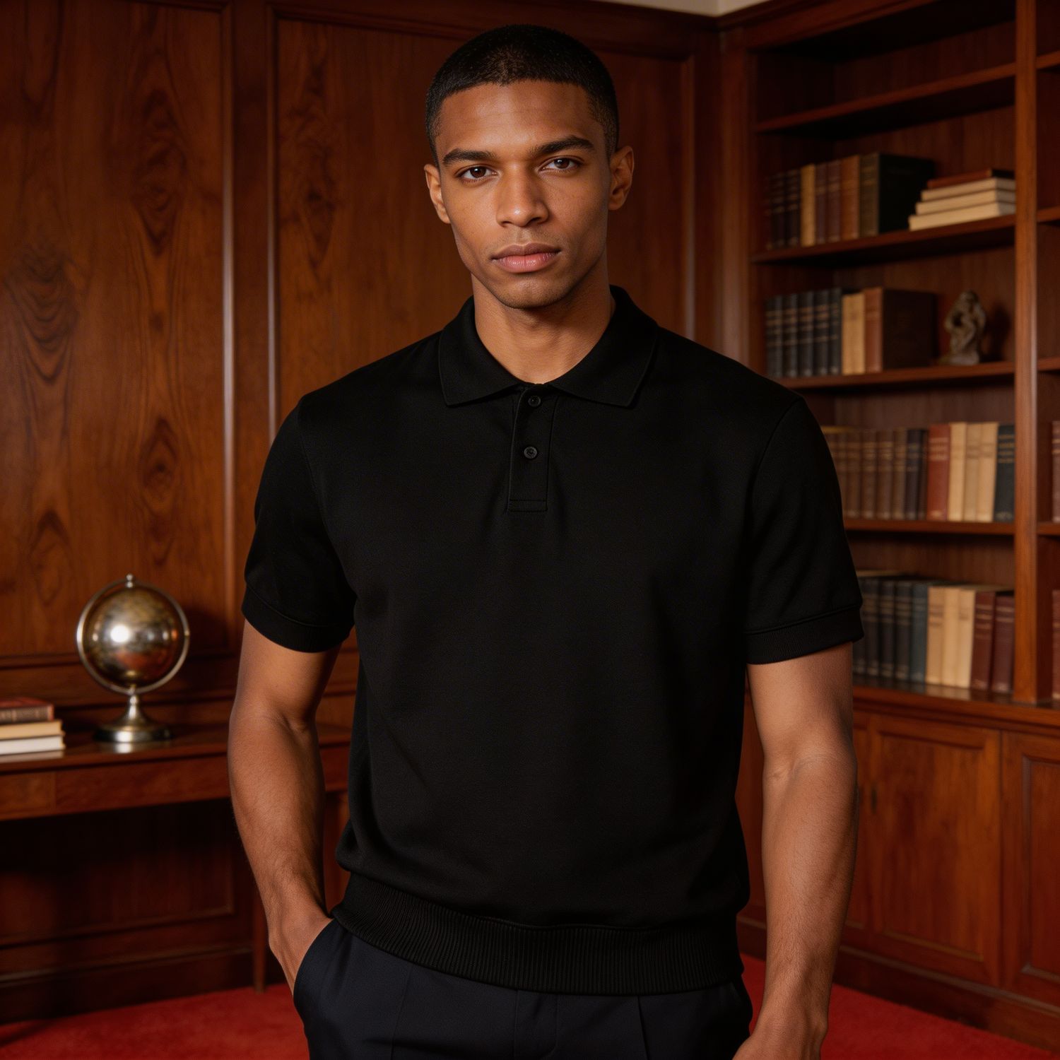 Standard Cotton Classic Jet Polo