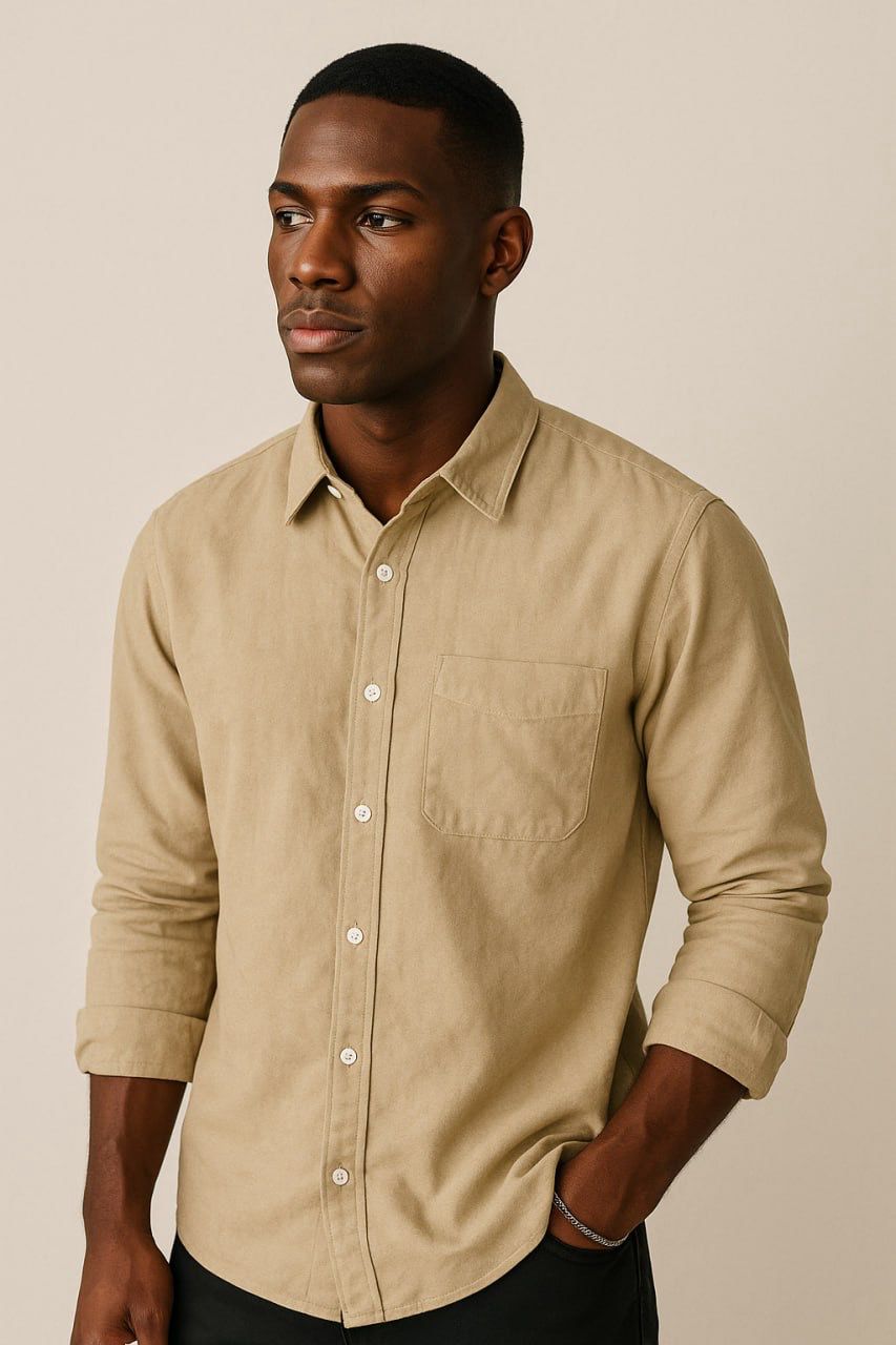 standard cotton Box fit shirt