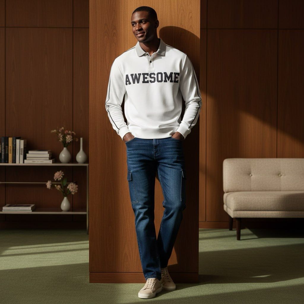 Standard Cotton Awesome Sweatshirt