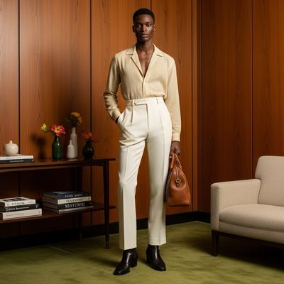 Standard Wool Bell Pants