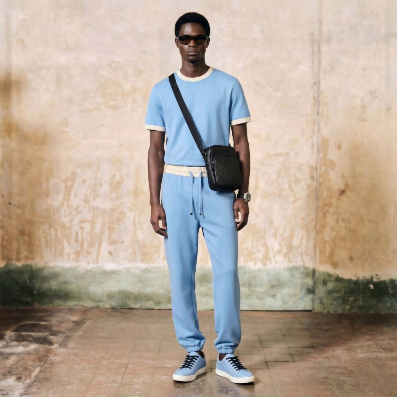 Standard Cotton White Neck Tee