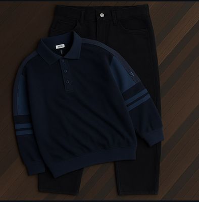 Standard Cotton Round-sun Sweatshirt