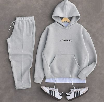 Standard Cotton Complex Hoodie Set