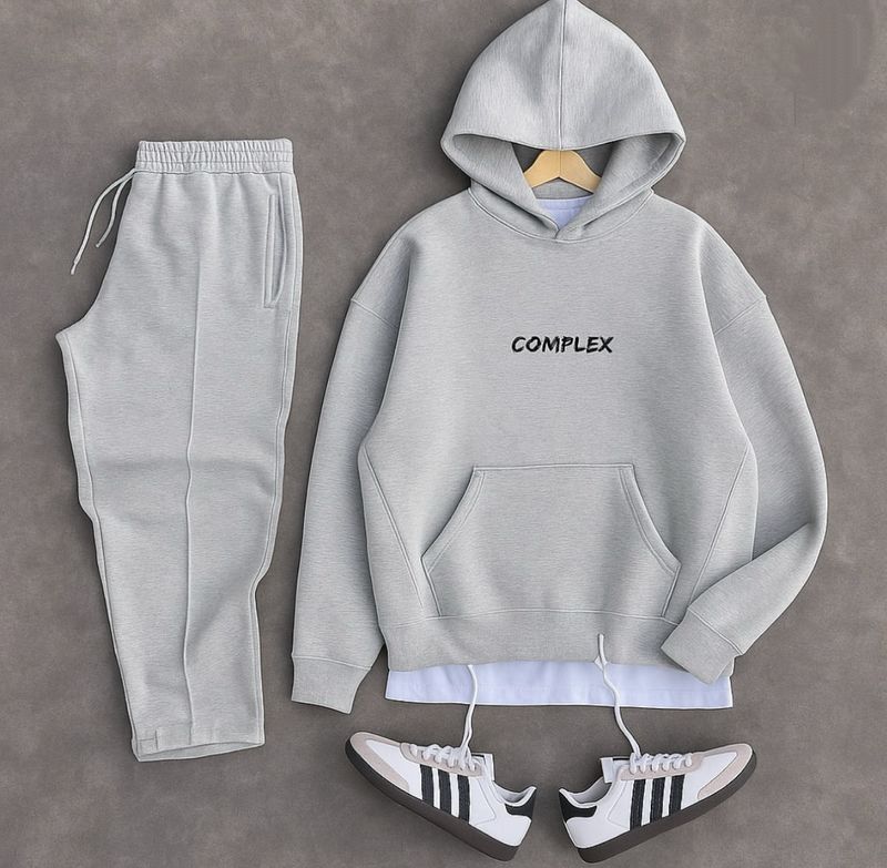 Standard Cotton Complex Hoodie Set