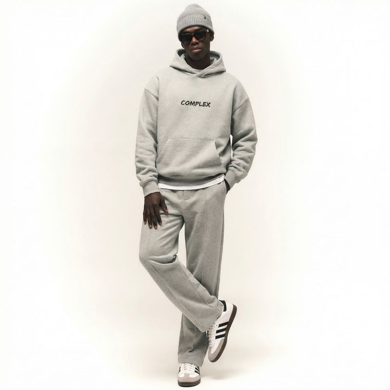 Standard Cotton Complex Hoodie Set