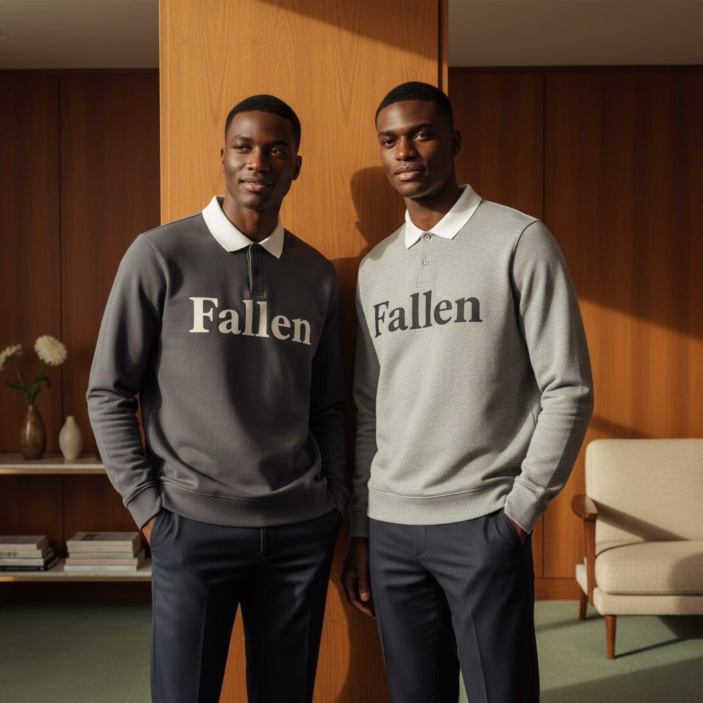 Standard Cotton Fallen Sweatshirt