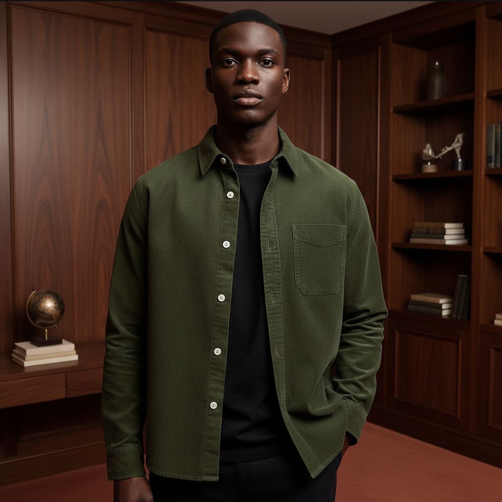 Standard Cotton Casual Shirt