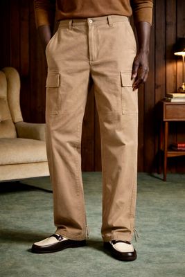 Standard Cotton Roped Cargo Pants