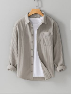 Standard Cotton Pocket Hash Shirt