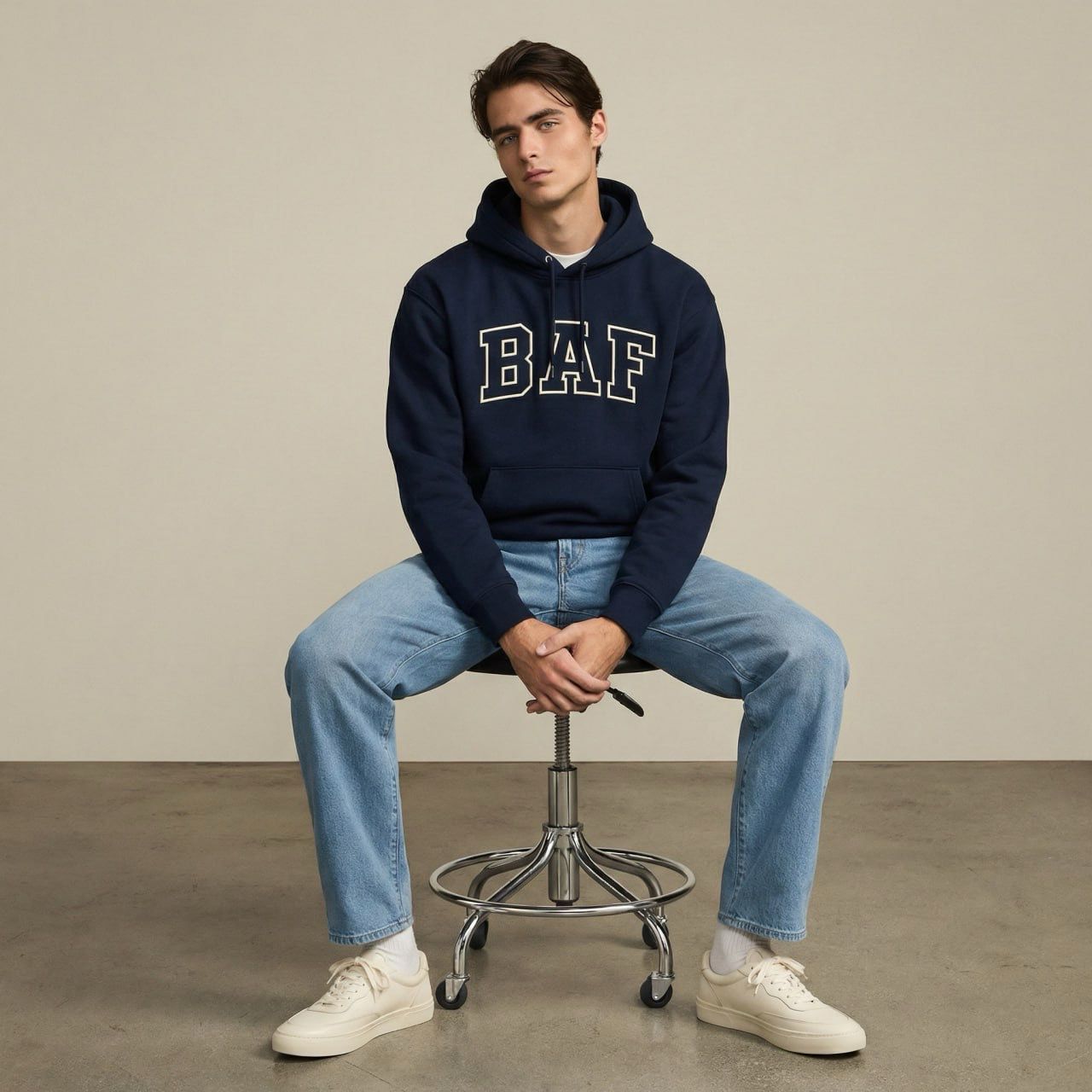 Standard Cotton Bag Hoodie And Denim