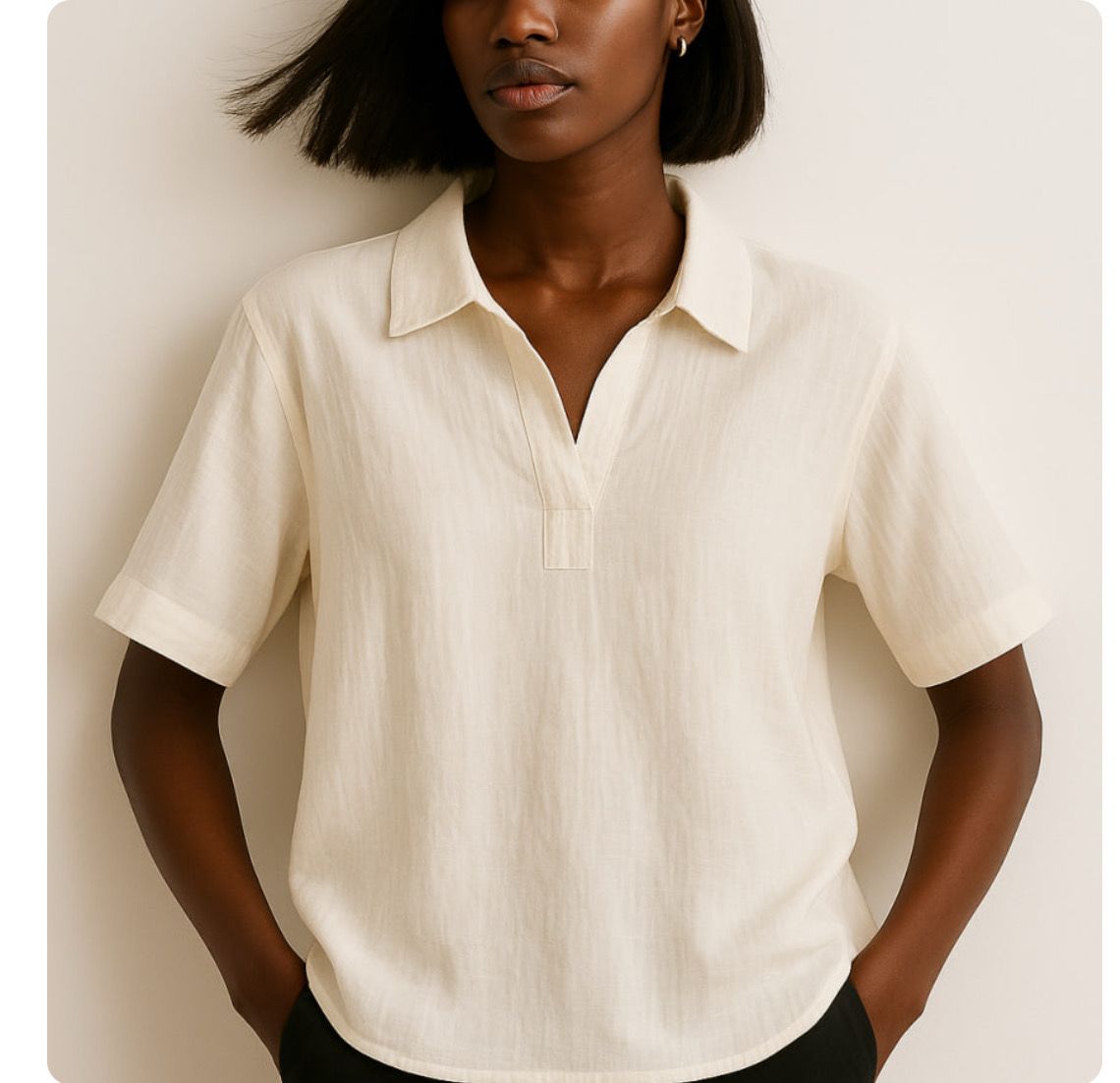 Standard Cotton Bam Blouse