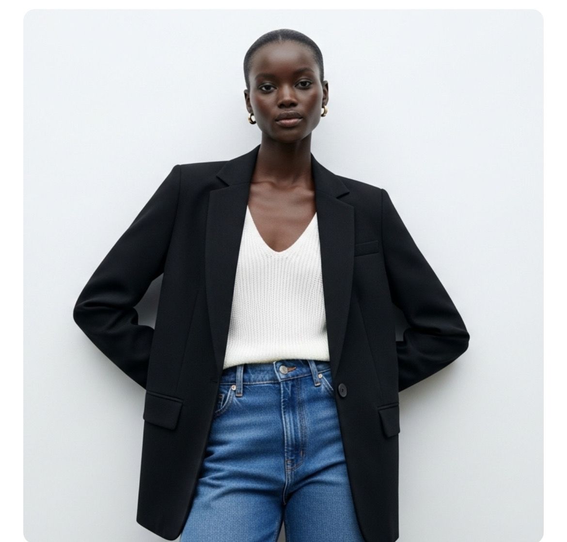 Standard Wool Tailored Blazer