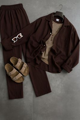 Oversized Linen Vintage Set