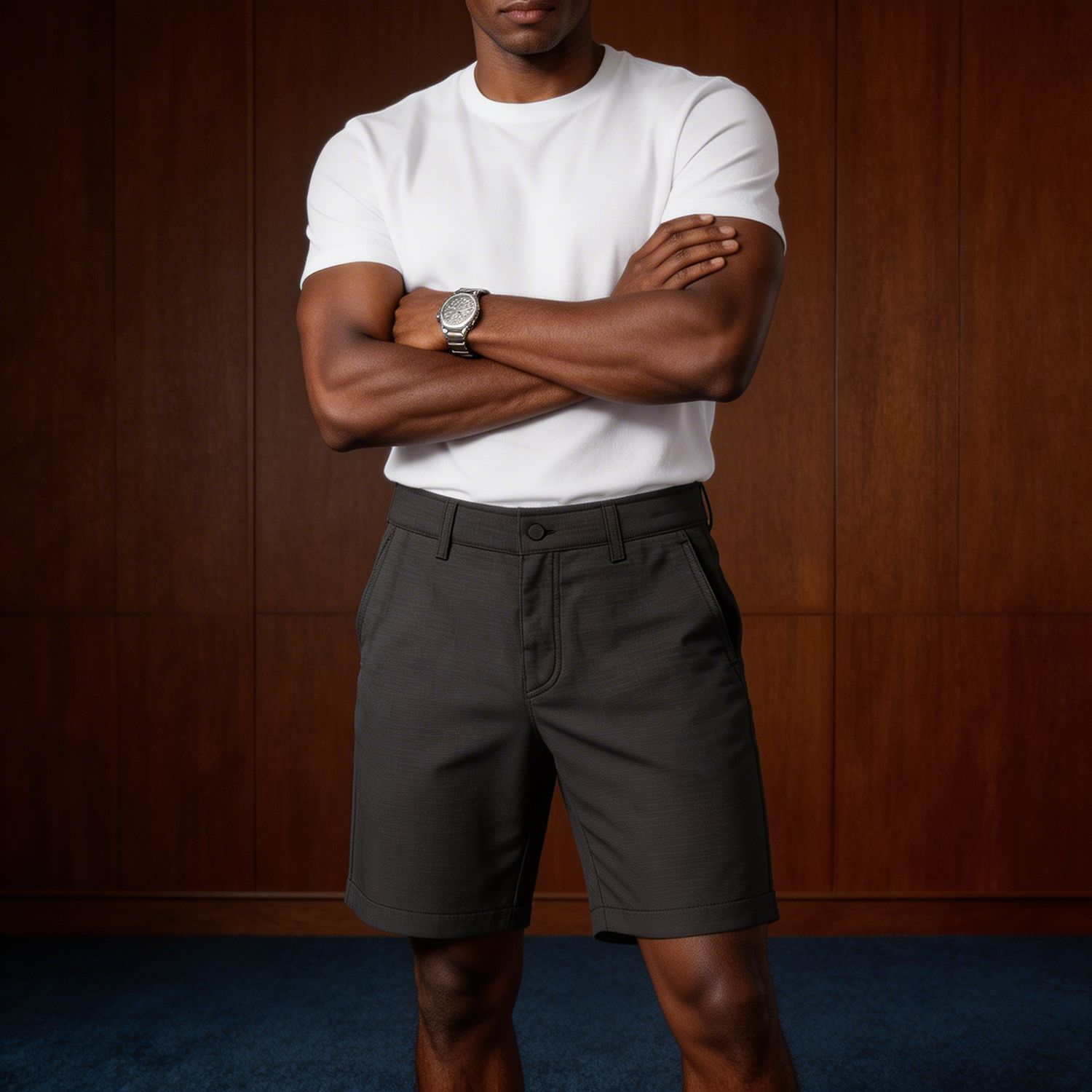 Standard Cotton Tailored Shorts