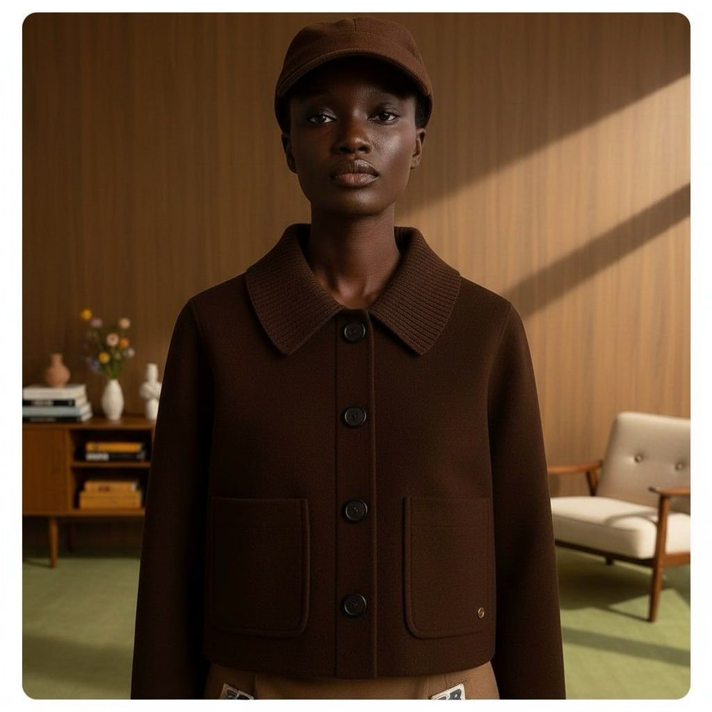 Standard Wool Cropped Jacket