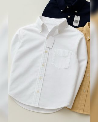 Standard Cotton Oxford Shirt And Chino Pants