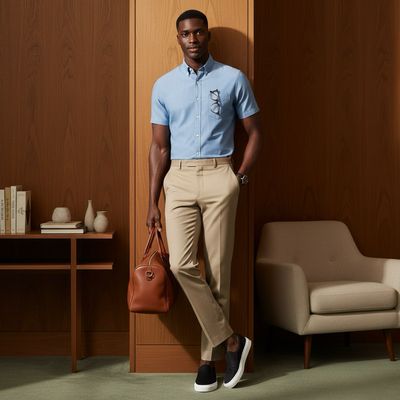 Standard Wool Office Pants And Shirts