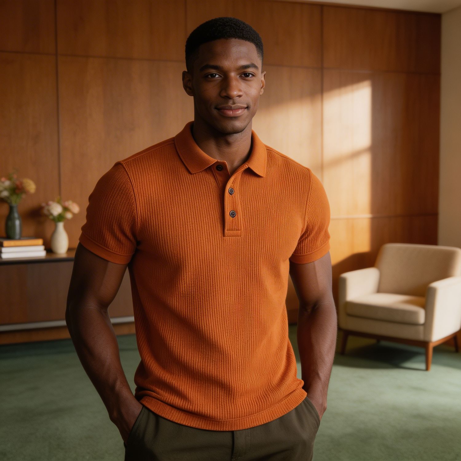 Standard Cotton Hash Polo