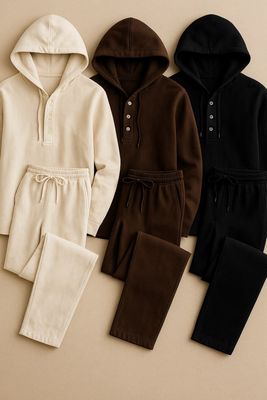 Standard Cotton Hoodie And Pants