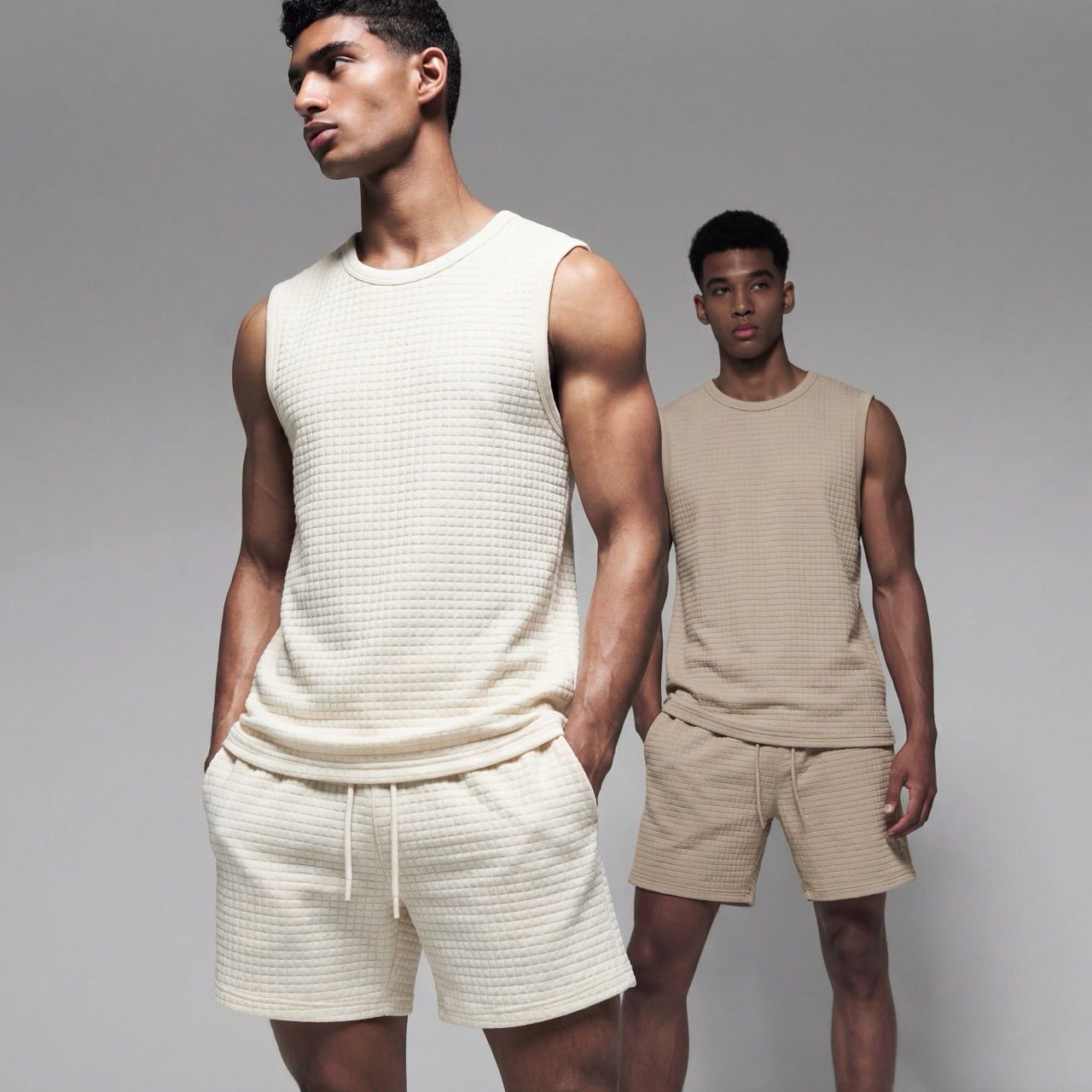 Standard Cotton Bubble Cube Tank Set