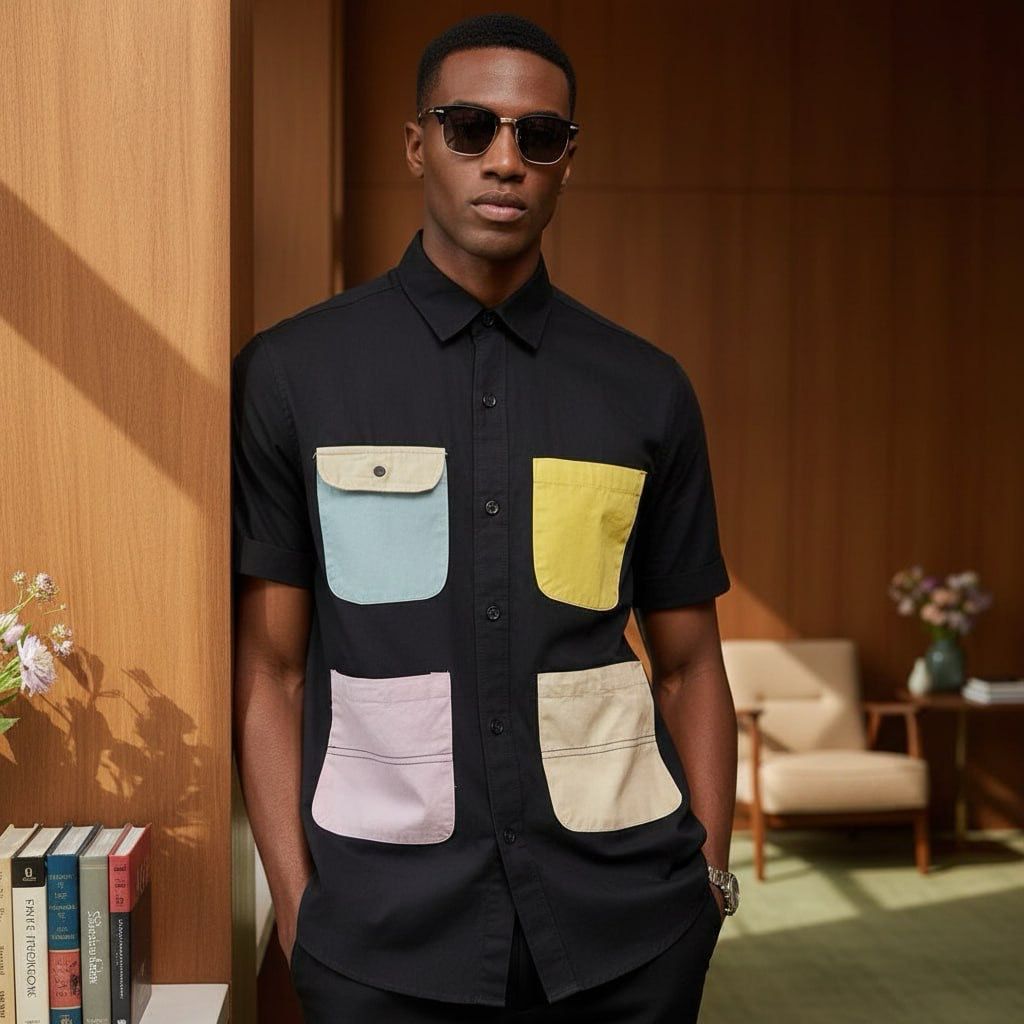 Standard Cotton 4 Square Pocket Shirts