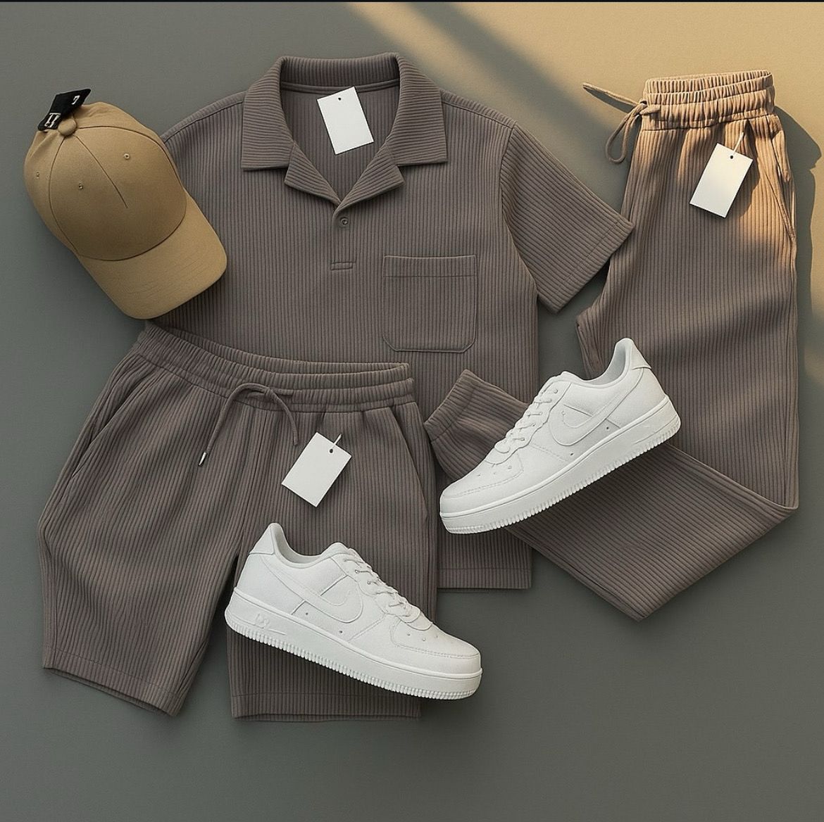 Standard Cotton Rib Up All Set