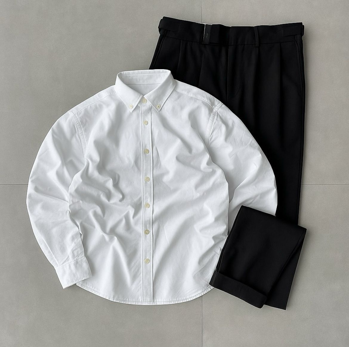 Standard Oxford  Shirt And Pant Set
