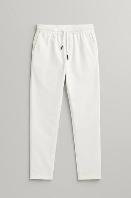 Standard Cotton Relaxed Fit Drawstring Pants