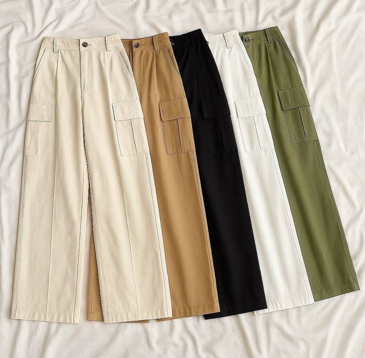 Standard Cotton V Cargo Pants