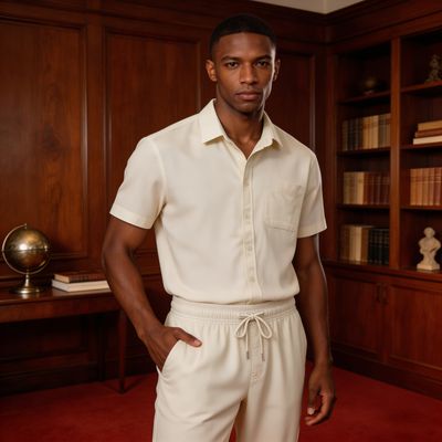 Standard Cotton Easy Fit Shirt And Pants