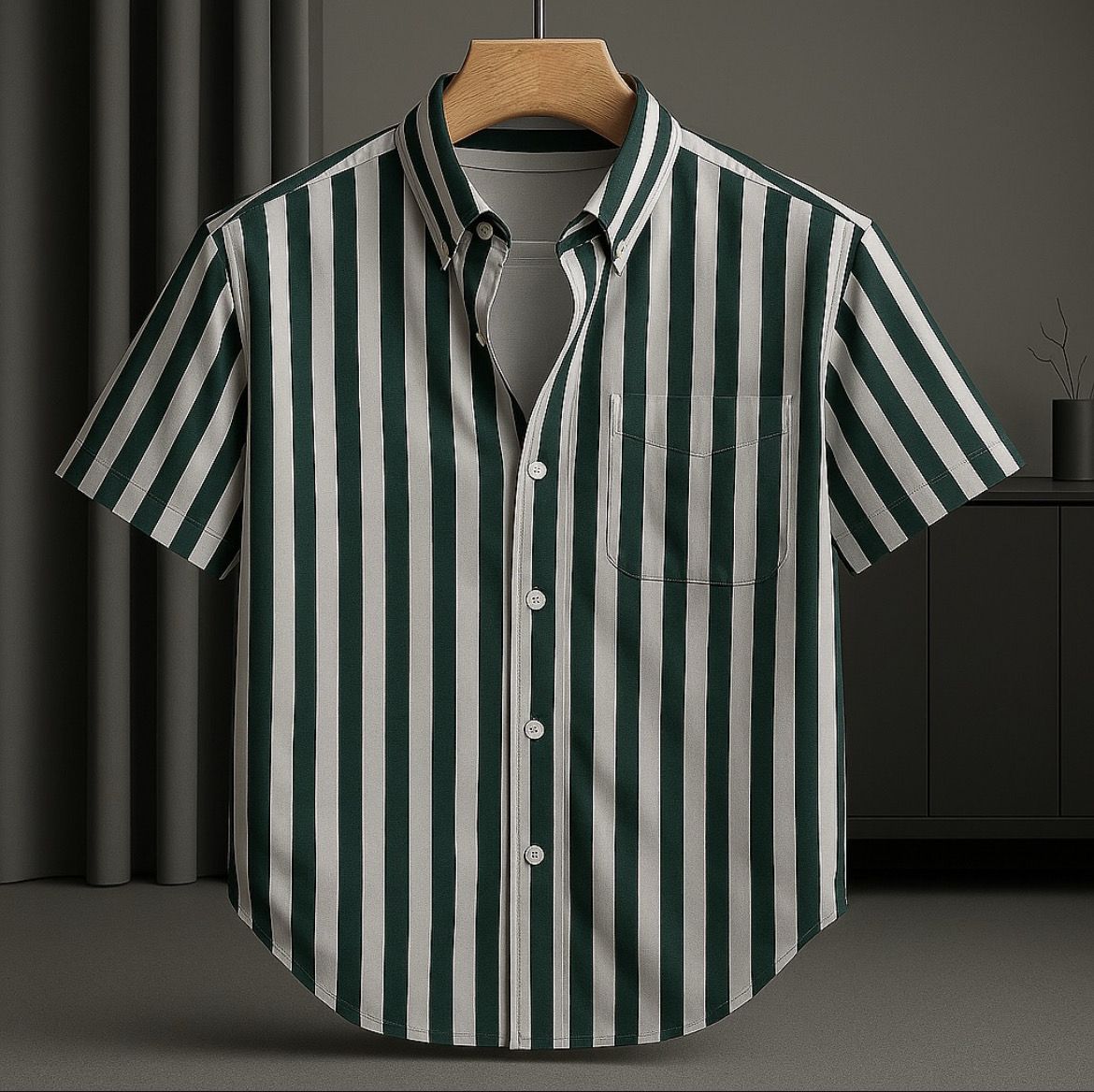 Standard Cotton New Striped Oxford Shirt