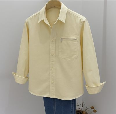 Standard Cotton Pocket Zip Shirt