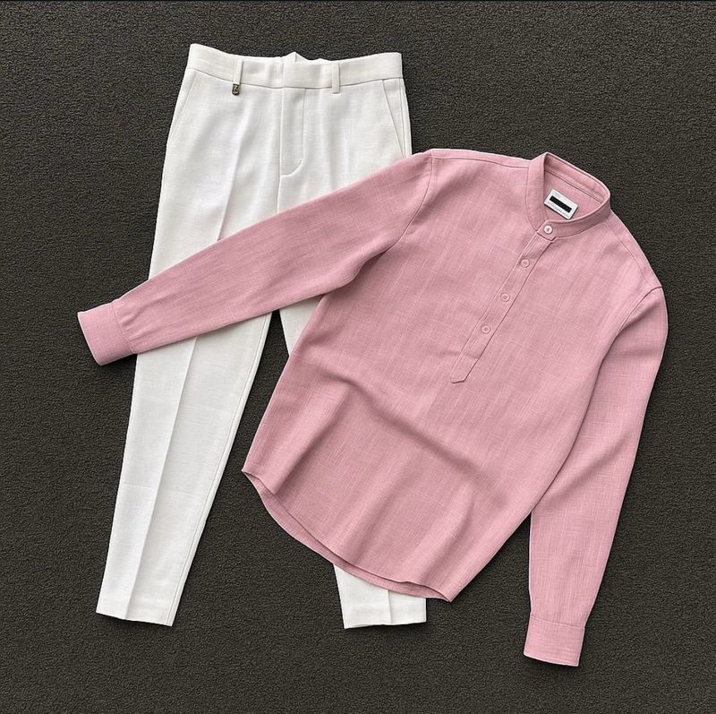Standard Cotton Bishop Shirt And Pants