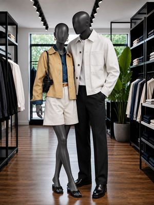 The Simple Over-shirt set
