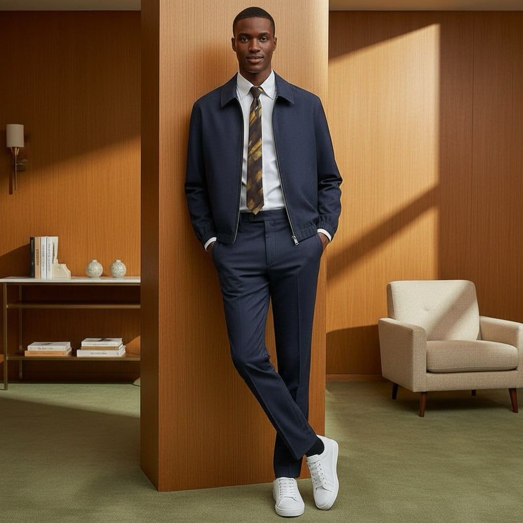 Standard Cotton Sage Jacket Set