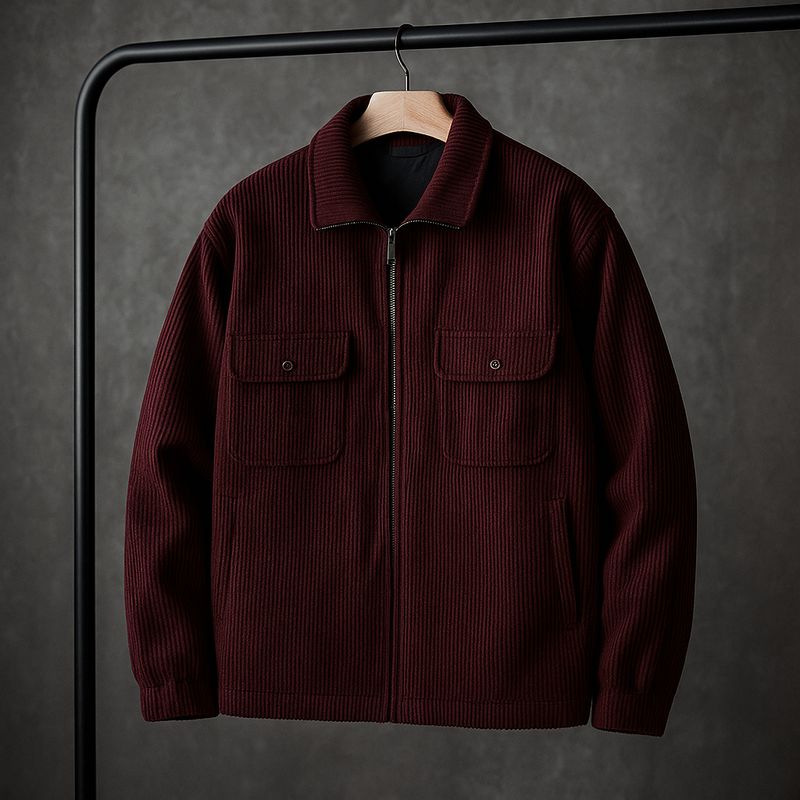 Standard Corduroy Maroon Fury Jacket