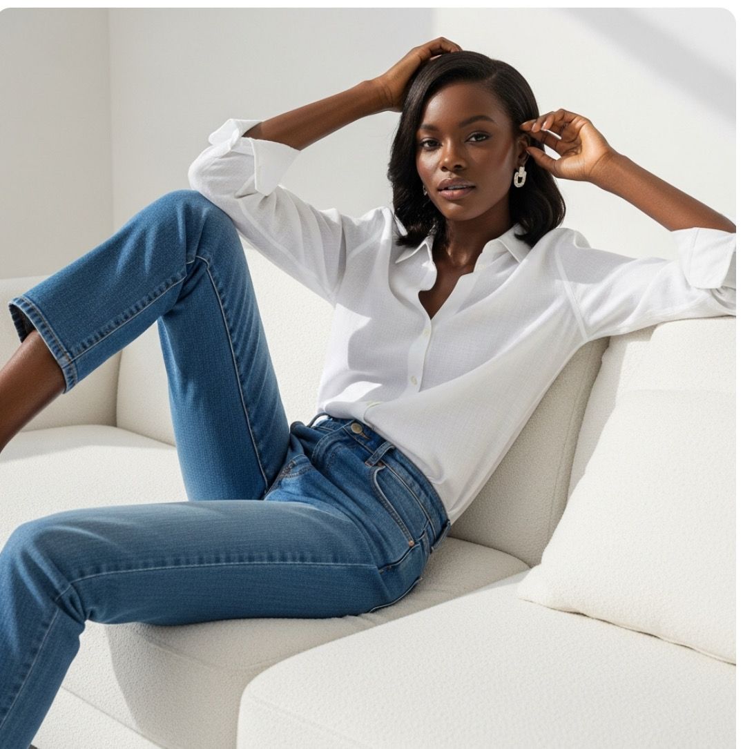 Standard Cotton Classic White Shirt
