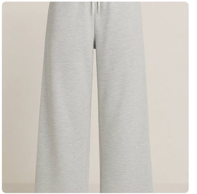 Standard Cotton Soft Wide Leg Sweatpants