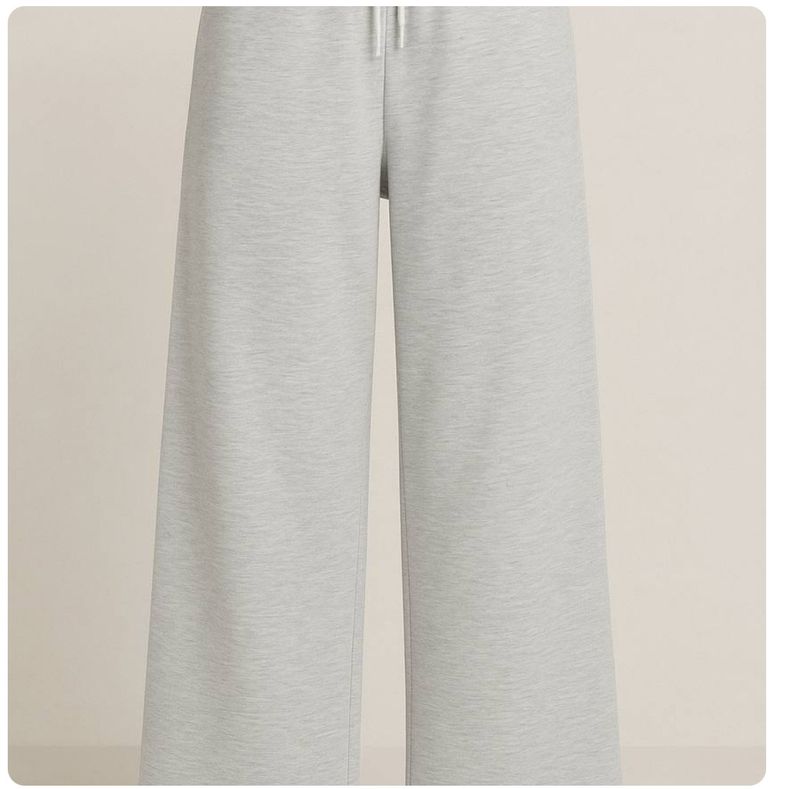 Standard Cotton Soft Wide Leg Sweatpants