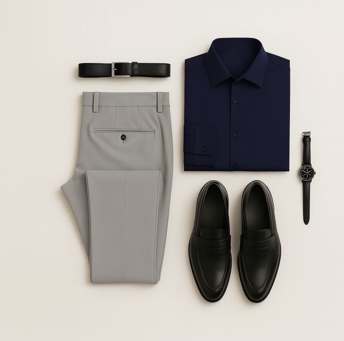 Standard Cotton Classic Man Shirt And Pants