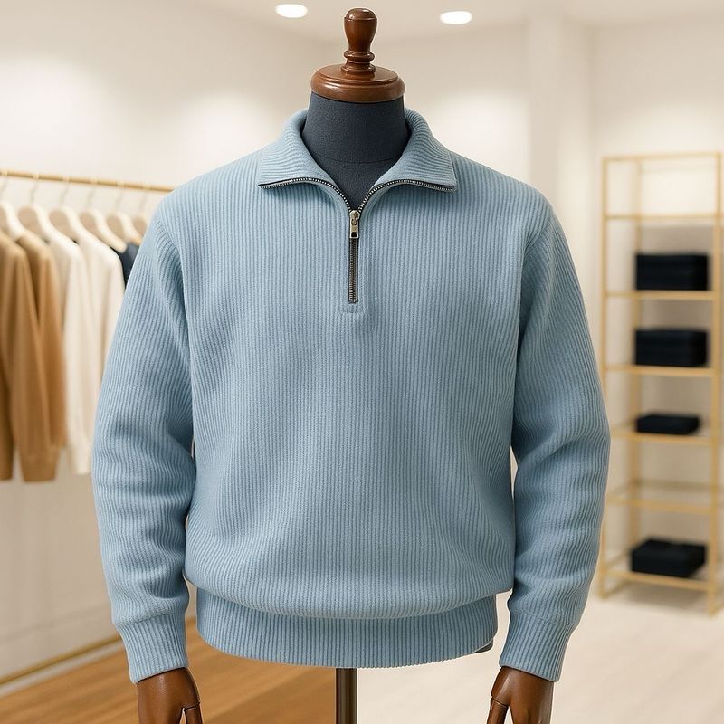 Quarter-zip sweatshirt